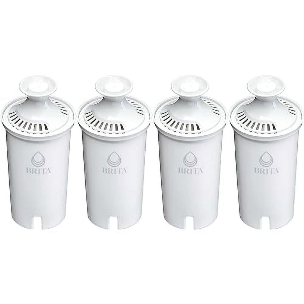 Brita 42432 Standard Water Filter, 4 Count, White