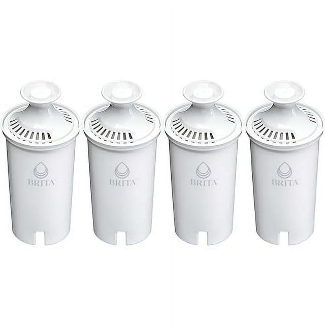 Brita 42432 Standard Water Filter, 4 Count, White
