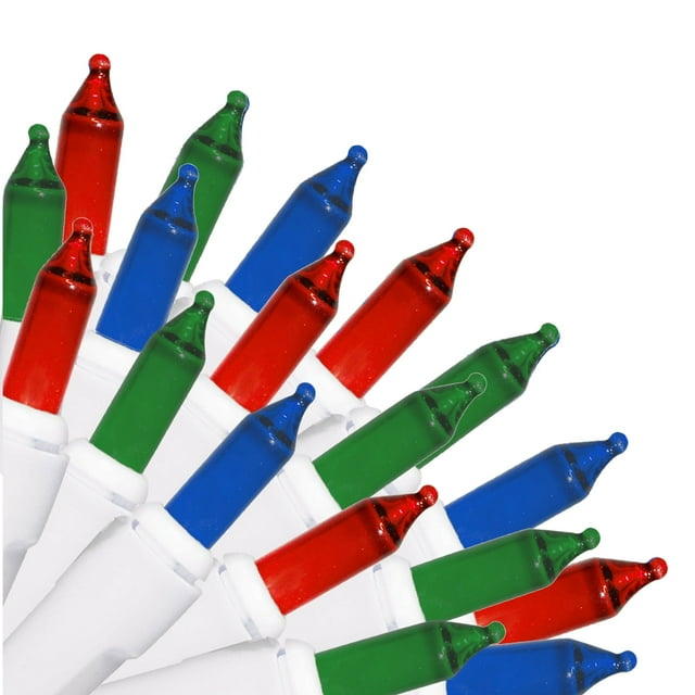 Brite Star 150 Count 8-Function Chasing Light Set - Outdoor String Lights with Twinkling, Flashing, and Steady On Modes - Ideal for Christmas Tree and Outdoor Christmas Decorations, Multi