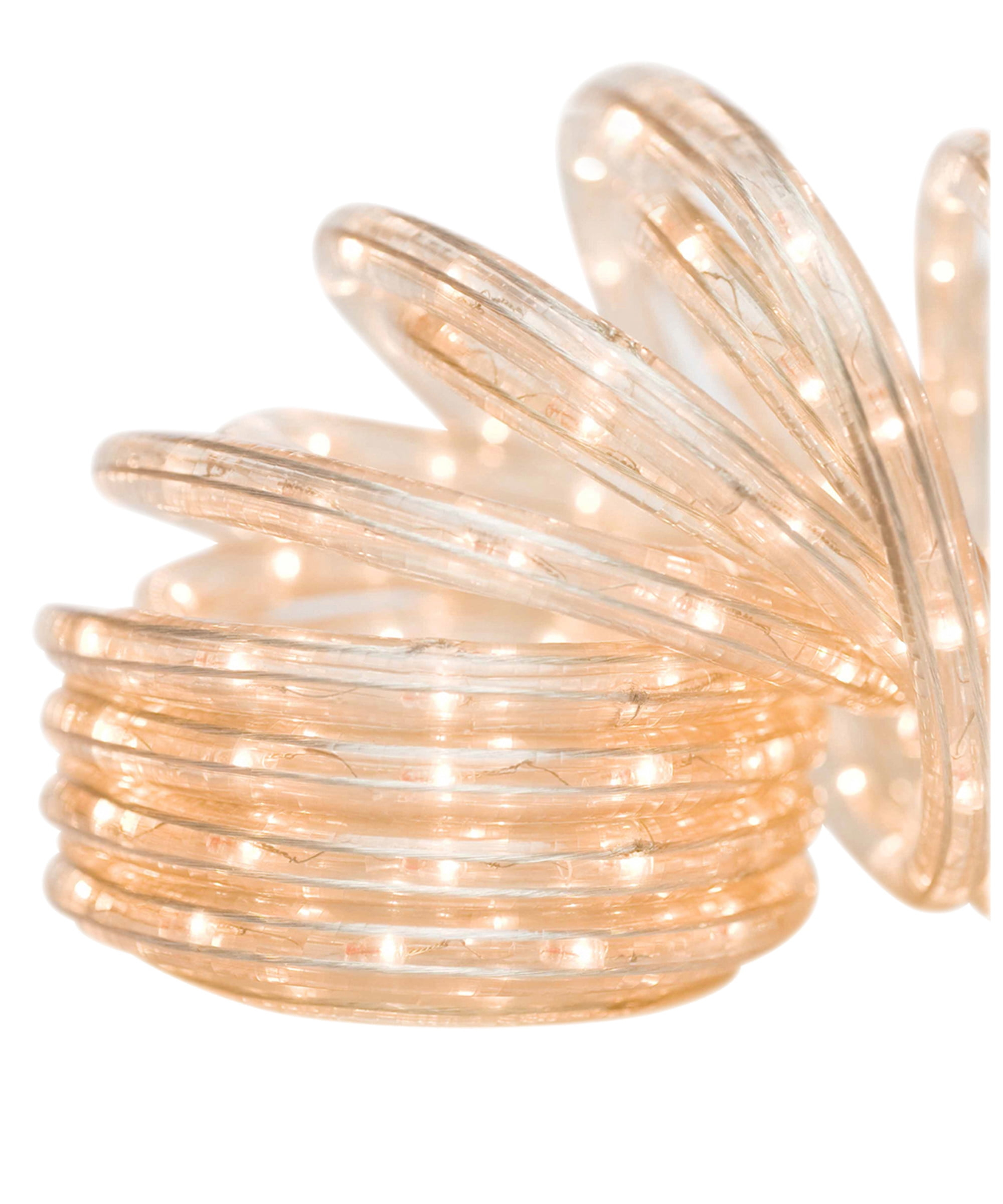 Brite Star 18 Foot Clear Rope Light - Connectable for Indoor and Outdoor Decor - Perfect for Christmas Decorations, Bedroom, Party, Patio, Deck Lighting - Waterproof Outdoor Lighting