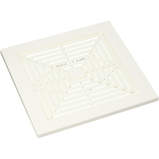 Broan-NuTone BP90 Replacement Grille For 688 Fan , White, 9 In. x 9.25 In. x 0.325 In. with 7.25 and 7.5 in. housing