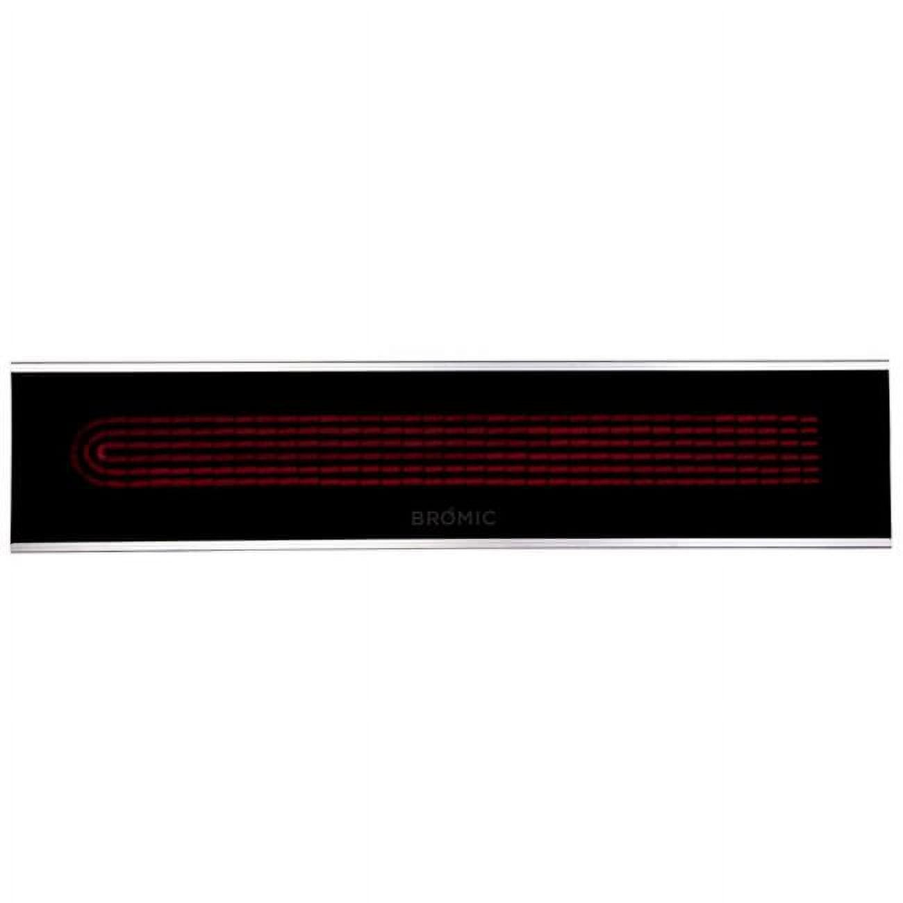 Bromic BH0320005 3400W Heating Platinum Wall Mounted Electric Smart-Heater, Black