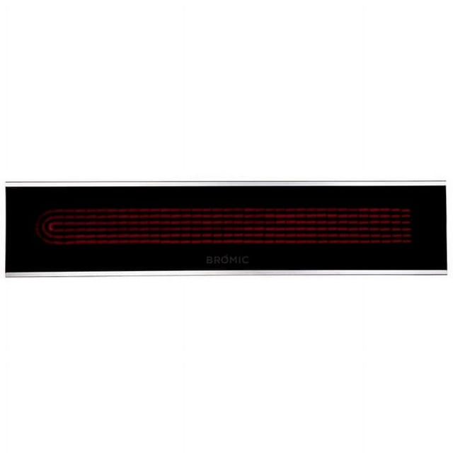 Bromic BH0320005 3400W Heating Platinum Wall Mounted Electric Smart-Heater, Black