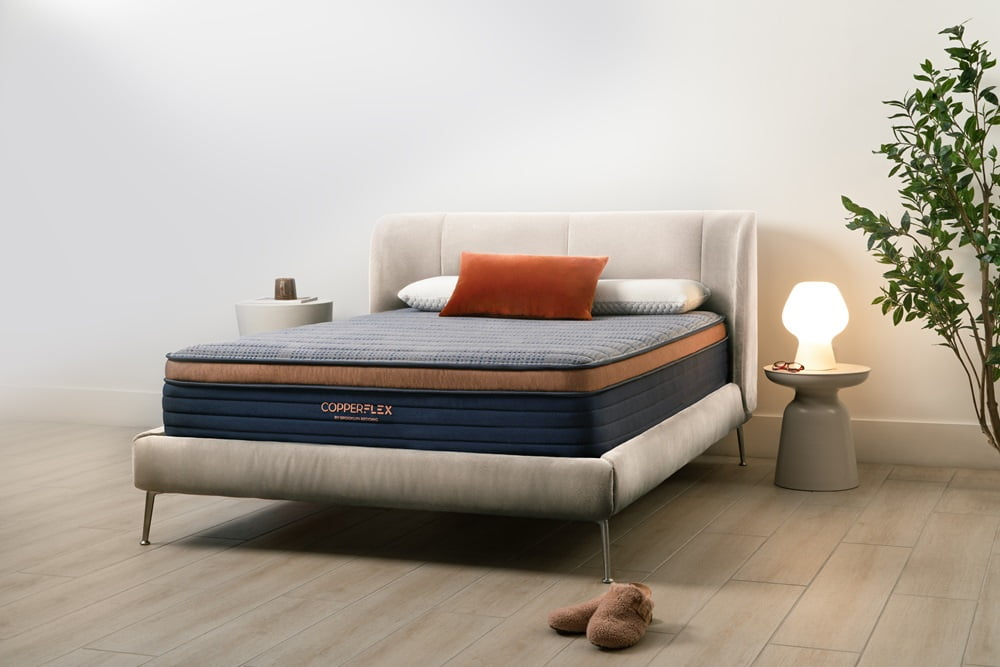 Brooklyn Bedding CopperFlex 12" Foam Mattress with Zoned Foam, King