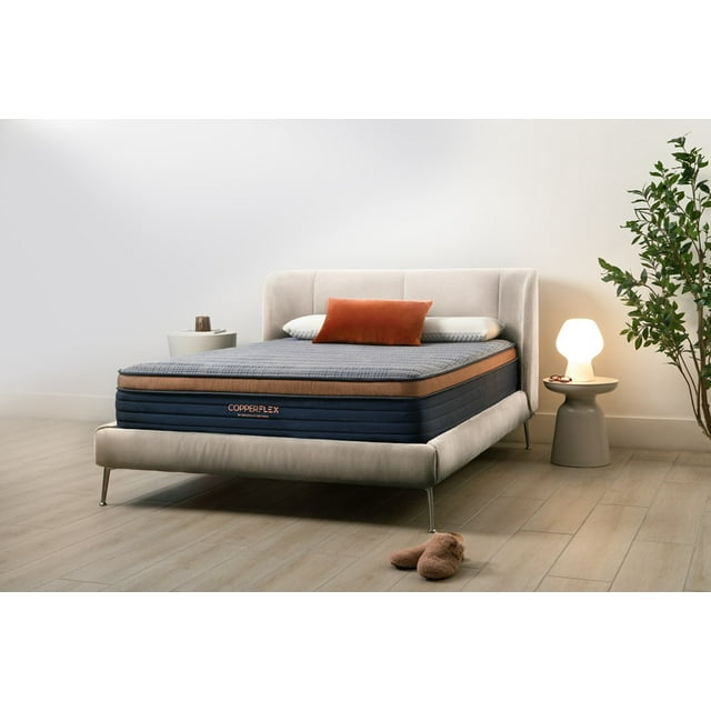 Brooklyn Bedding CopperFlex 12" Foam Mattress with Zoned Foam, King