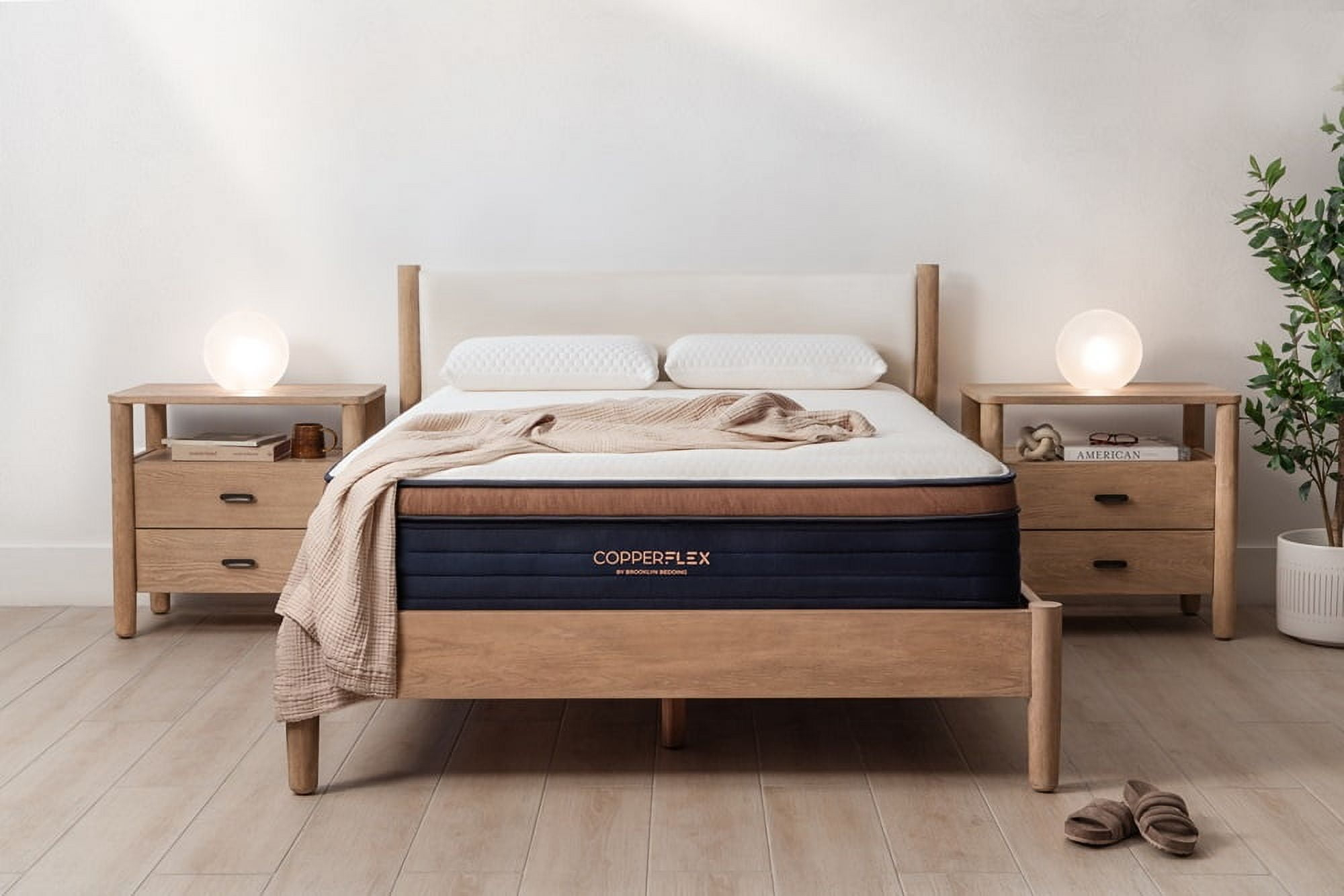 Brooklyn Bedding CopperFlex Pro 14" Foam Mattress with Zoned Foam, Twin