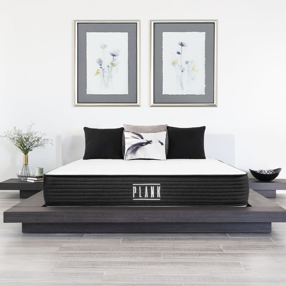 Brooklyn Bedding Plank 10-Inch Two-Sided Firm Mattress, King