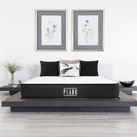 Brooklyn Bedding Plank 11-Inch Two-Sided Firm Mattress, Queen