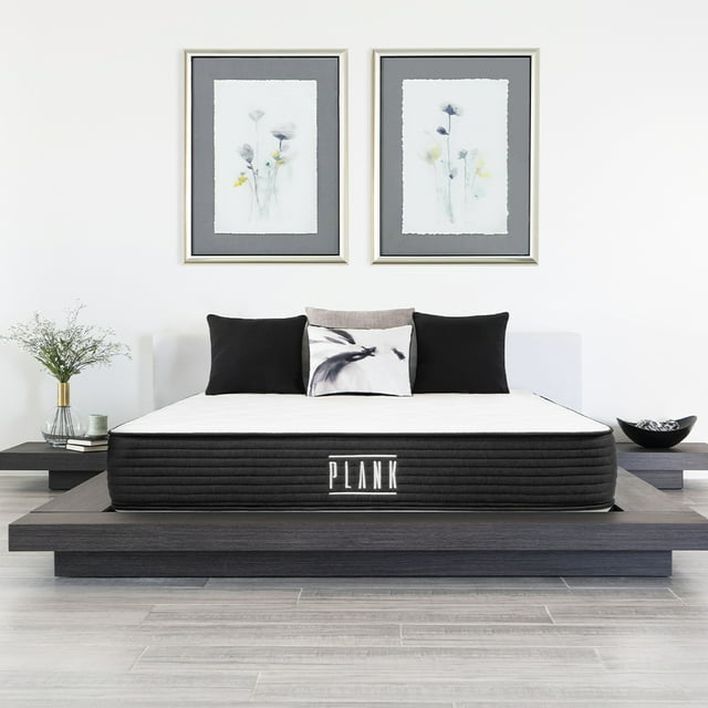 Brooklyn Bedding Tablón de Colchón Firme de Dos Lados de 11 Pulgadas con Encimera, Completo