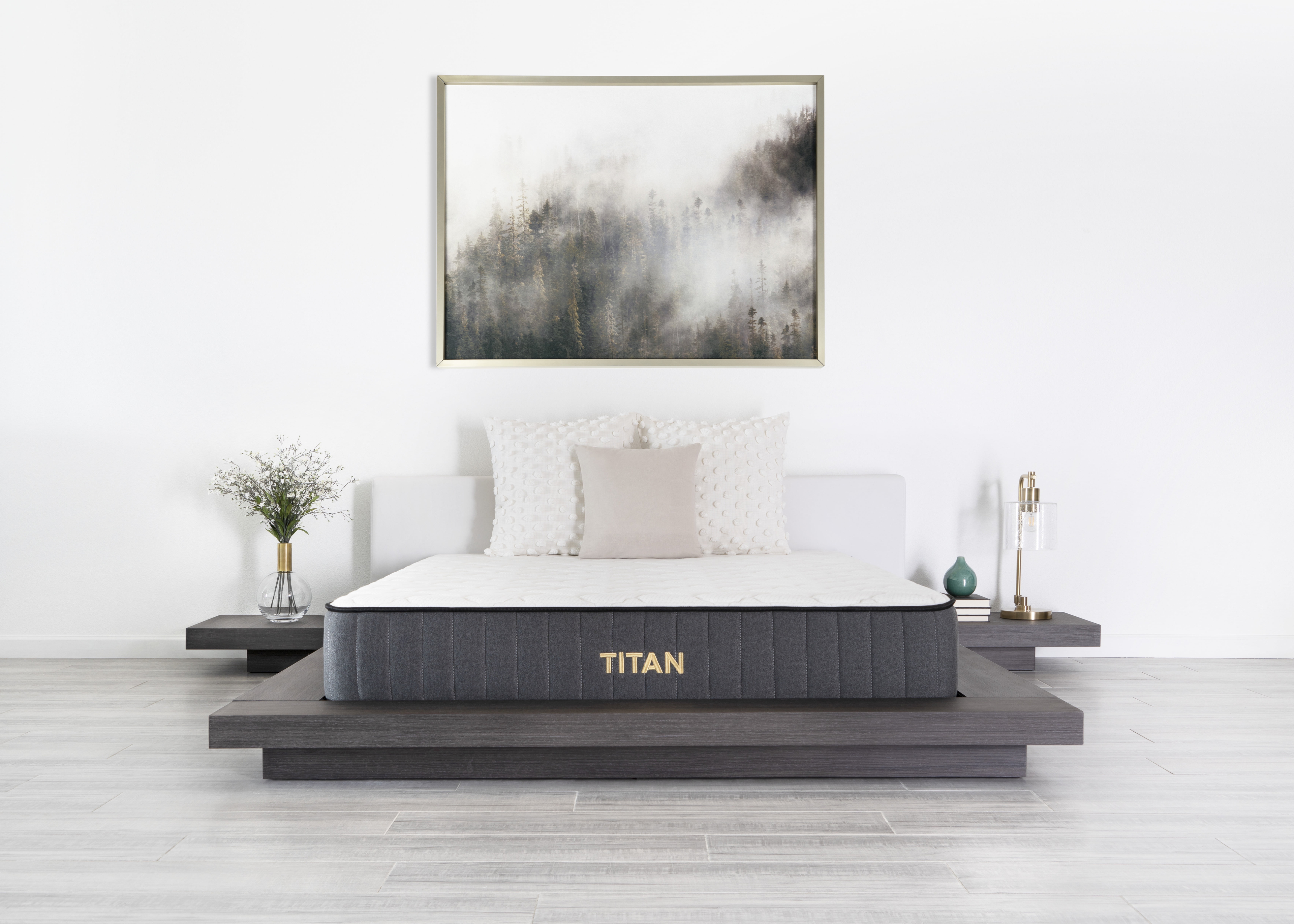 Brooklyn Bedding Titan 11" Hybrid for Plus Size Sleepers, Full