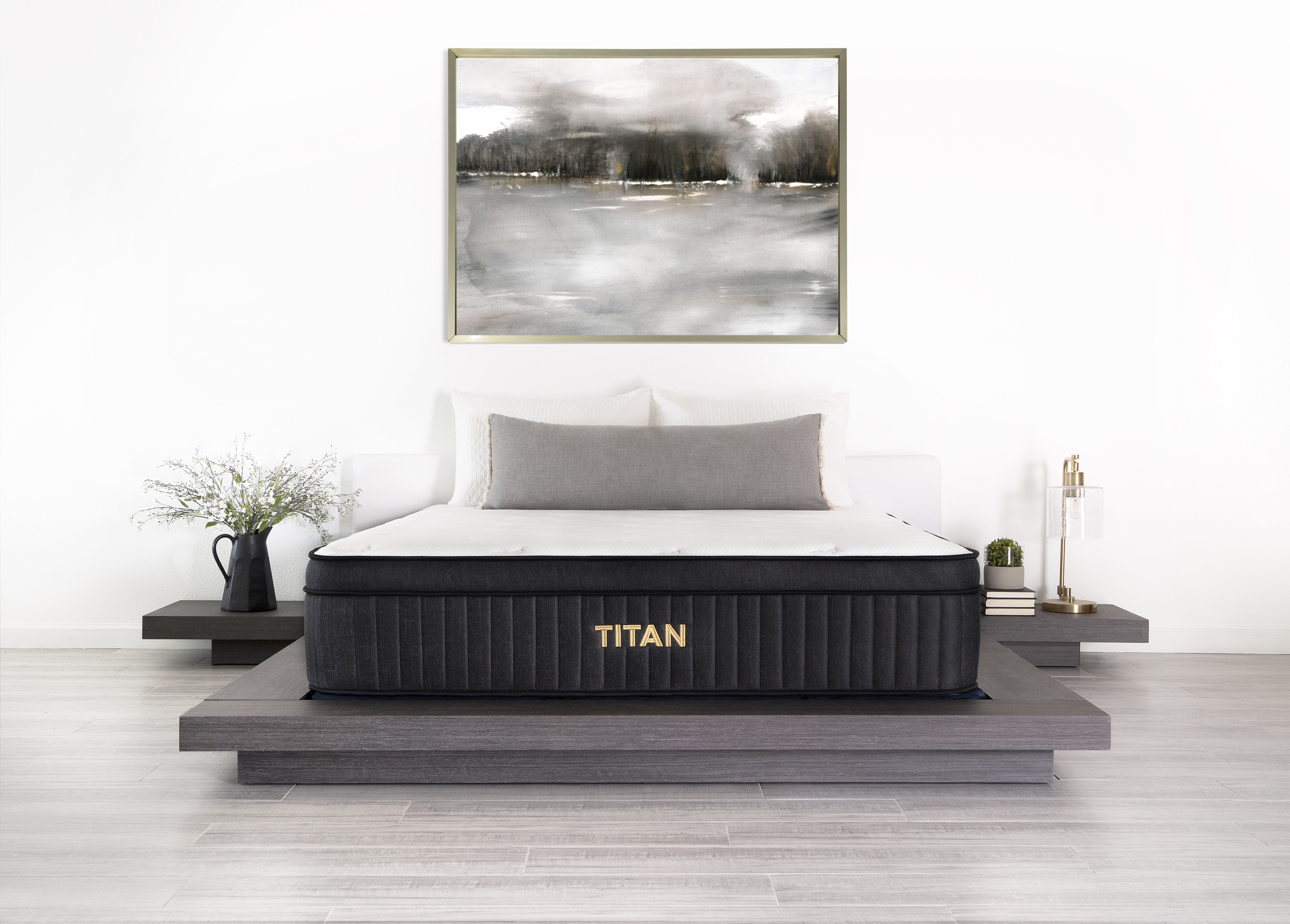 Brooklyn Bedding Titan 13" Hybrid Luxe for Plus Size Sleepers with Cooling Cover, Twin