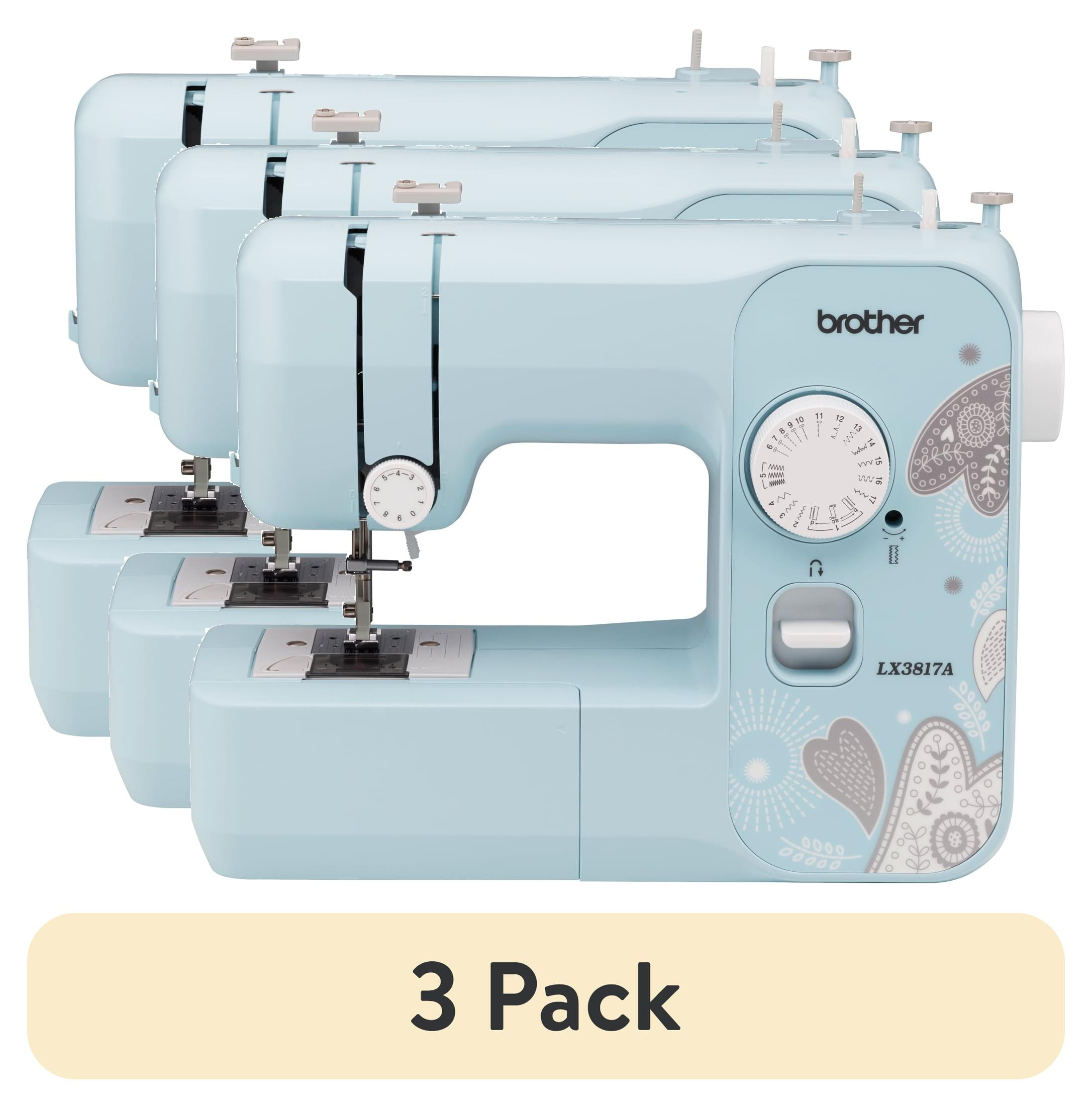 Brother LX3817A 17-Stitch Portable Full-Size Mechanical Sewing Machine, Aqua