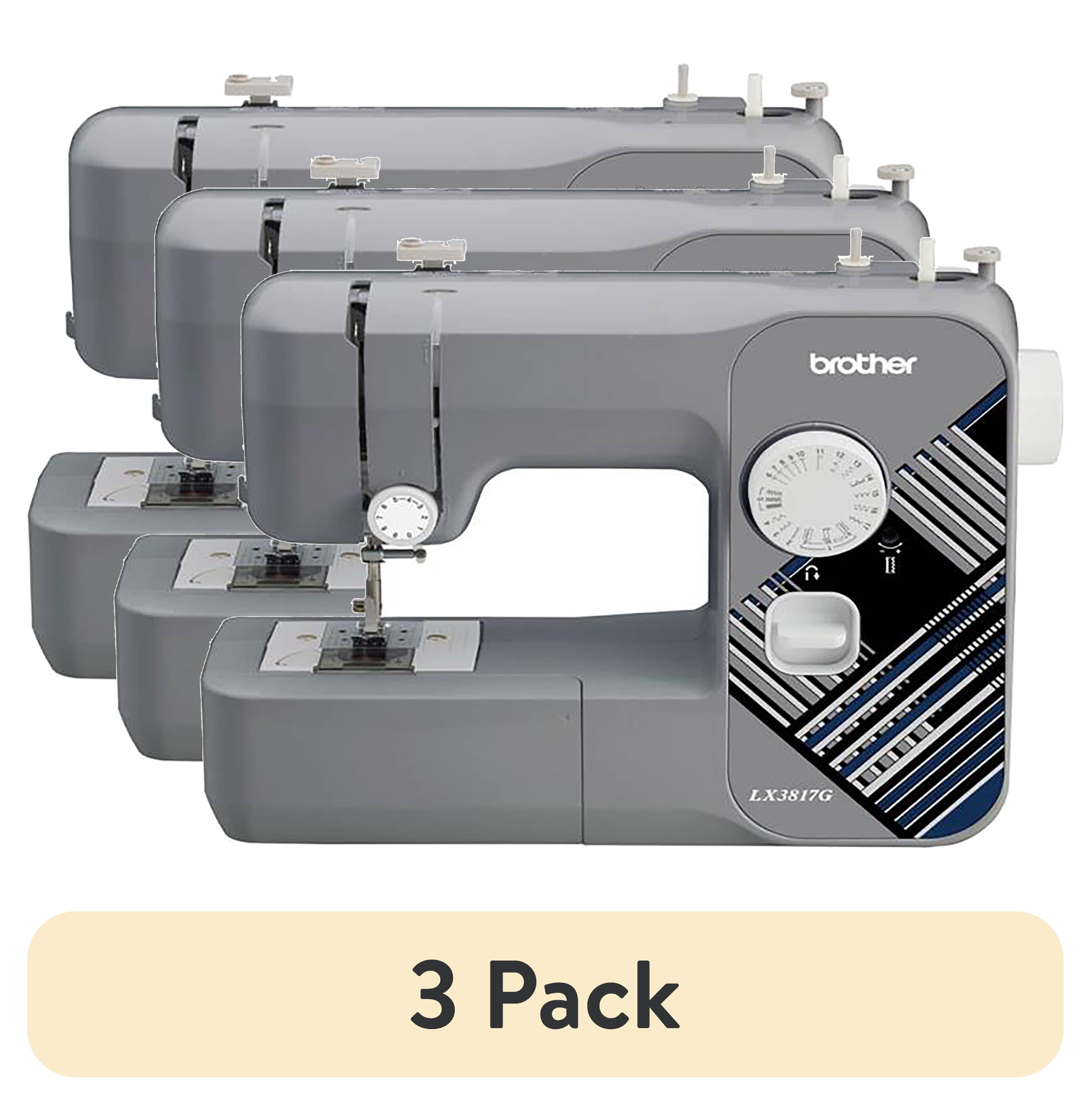 Brother LX3817G 17-Stitch Portable Full-Size Sewing Machine, Grey