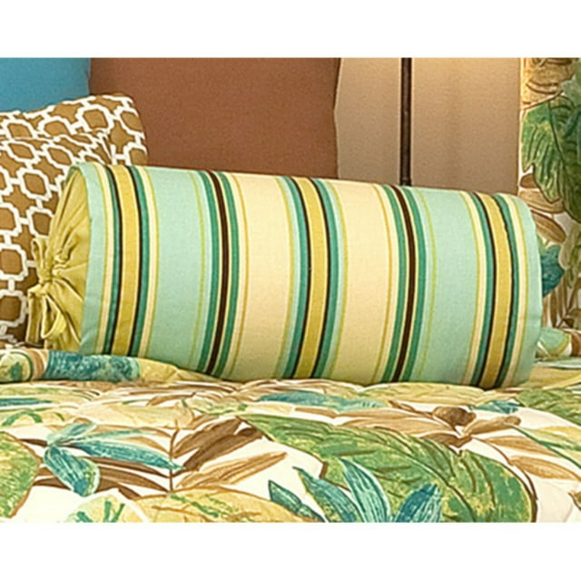 Brunswick Striped Reversible Throw Pillow