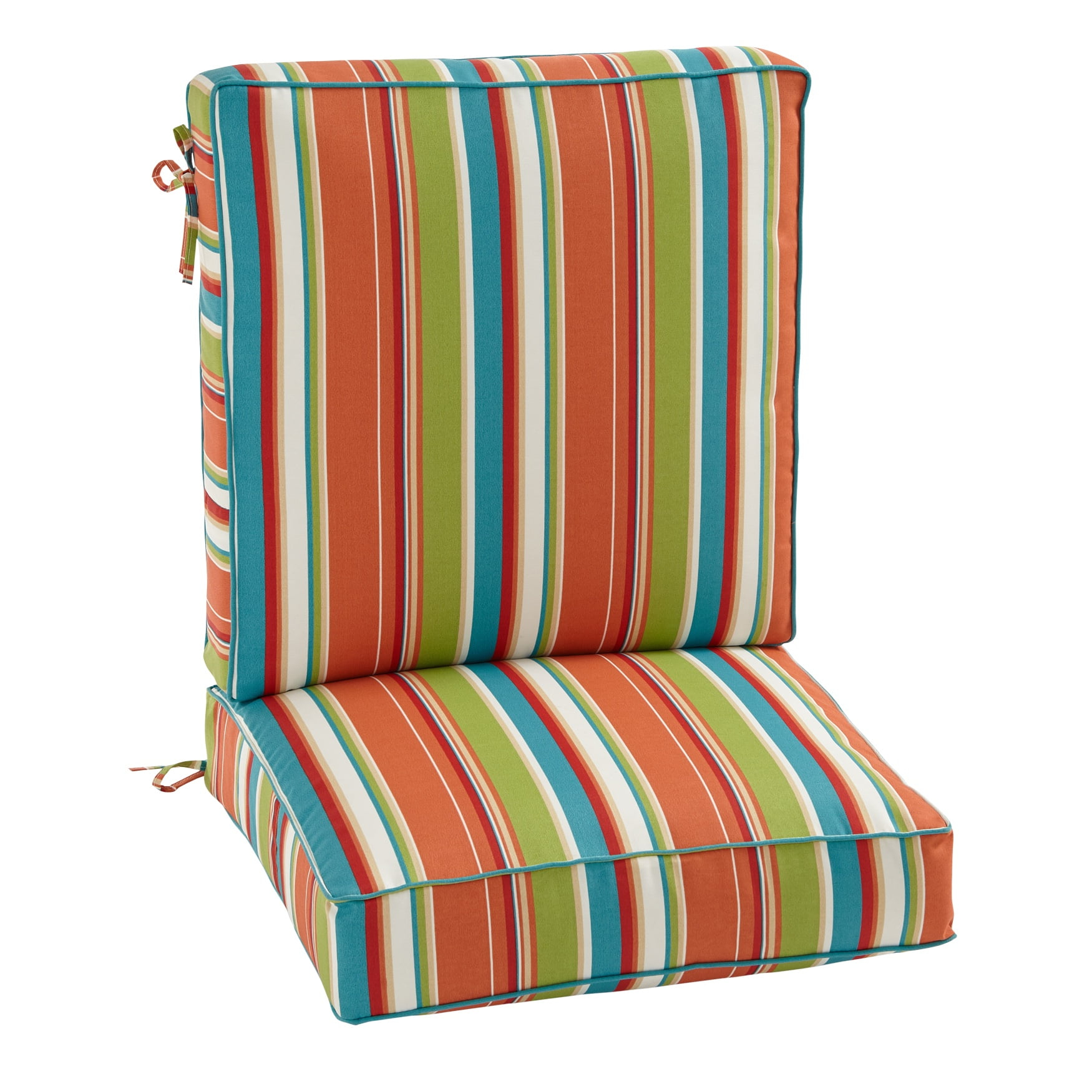 BrylaneHome Hinged Back & Seat Cushion