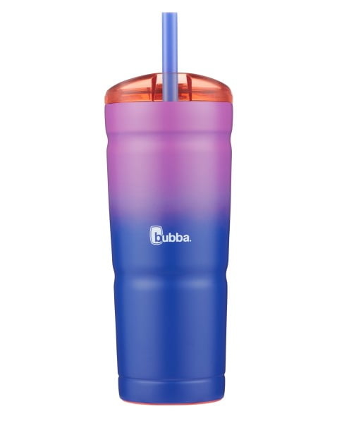 Bubba Envy S Stainless Steel Tumbler with Straw, 24oz., Vineyard Ombre