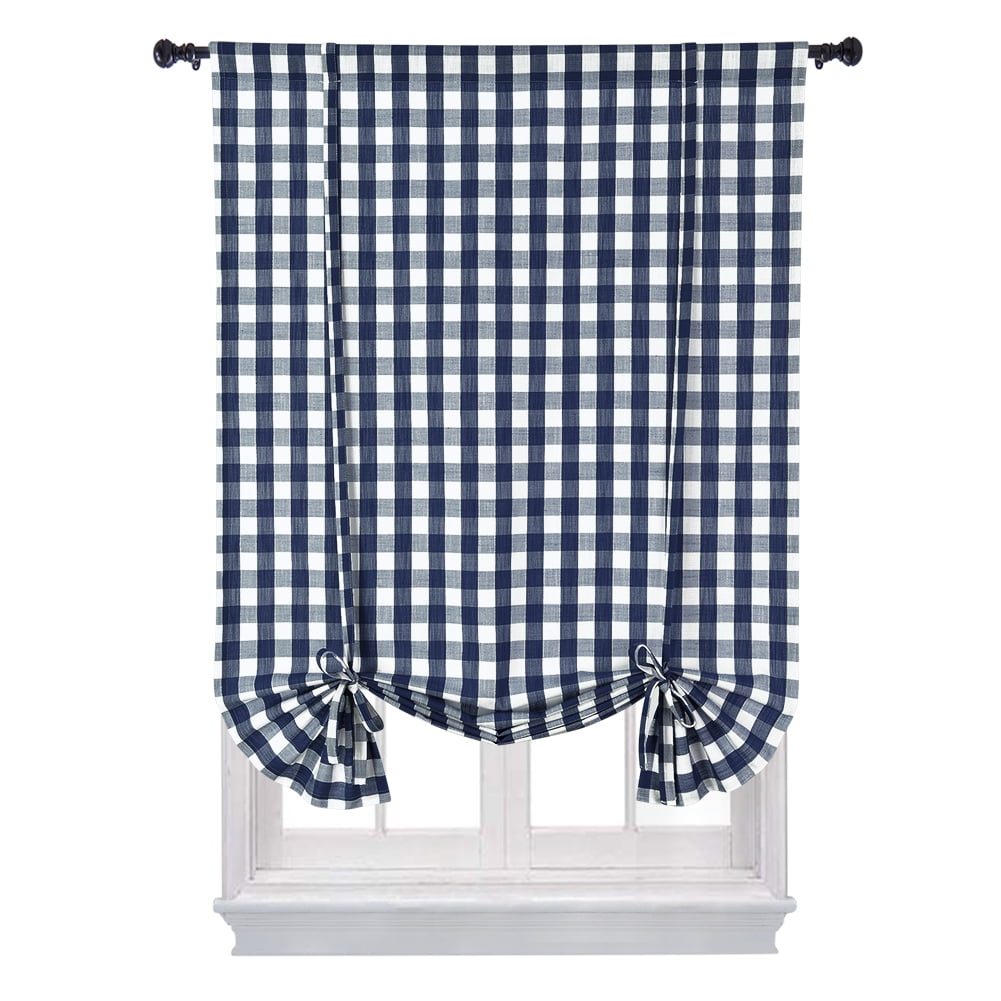 Achim Indoor/Outdoor Light Filtering Rod Pocket Curtain Pair, 1.25" x 9.25"