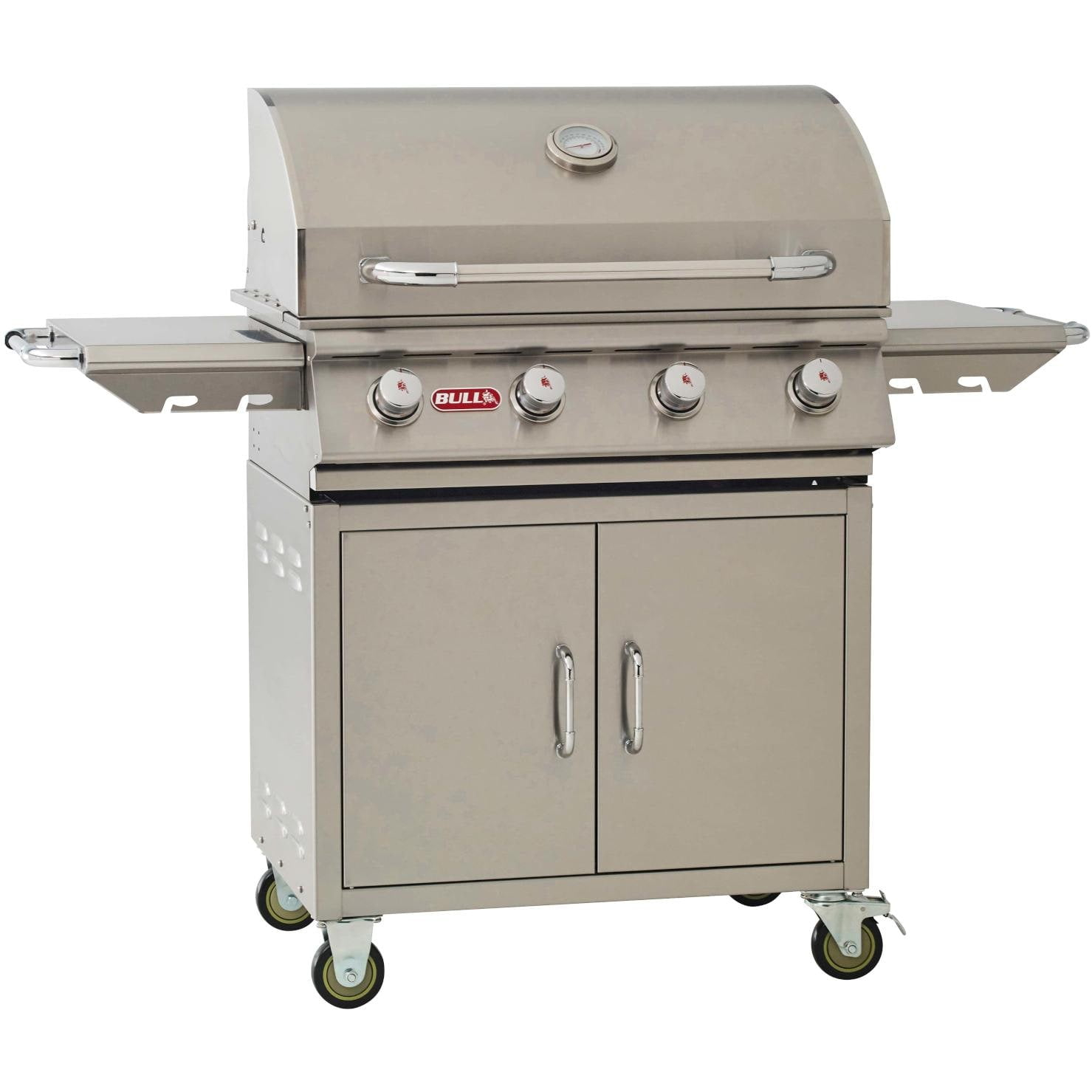 Bull Outdoor Products 4 - Burner Freestanding Gas Grill with Cabinet