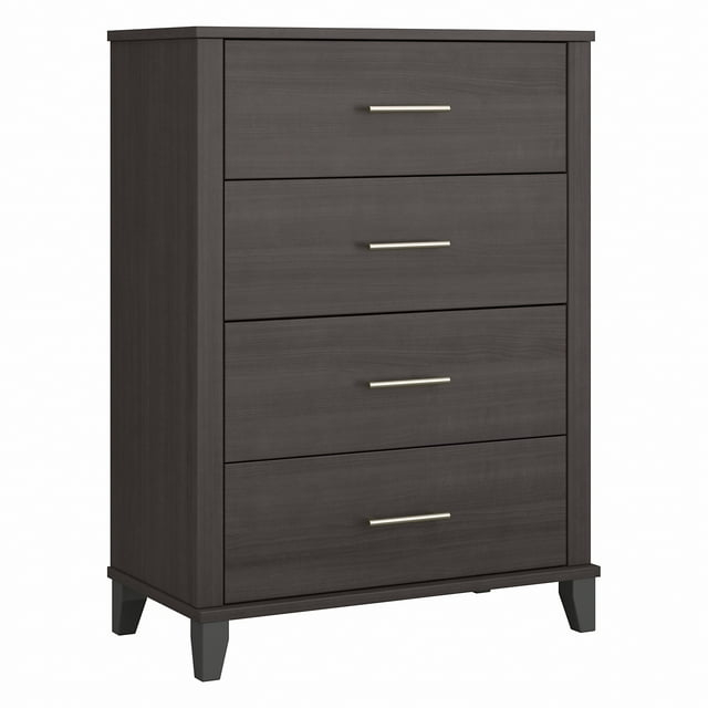 Bush Furniture Somerset Chest of Drawers, Storm Gray