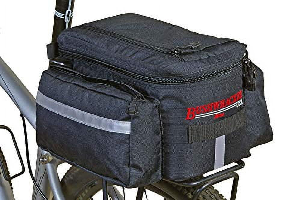 Bushwhacker Mesa Insulated Trunk Bag with Padded Interior – Rear Bike Rack Pannier, Grocery Cooler, Commuter Cargo Carrier, Touring Storage, and Accessories Behind Seat