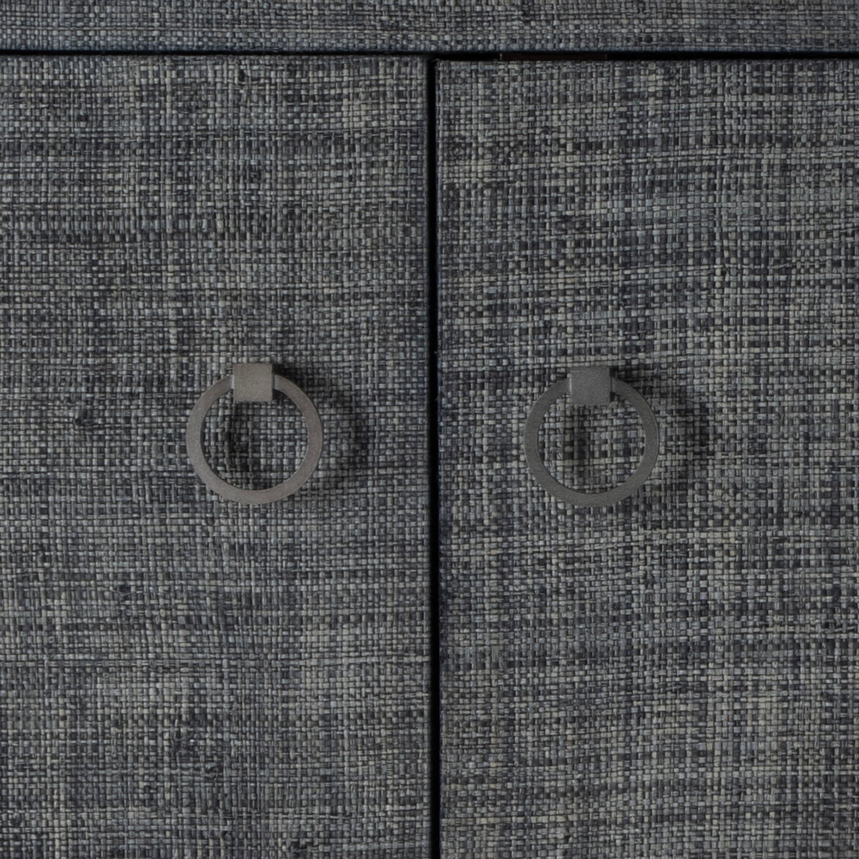 Butler Specialty Company Bar Harbor Raffia 4 Door 70" Sideboard - Charcoal