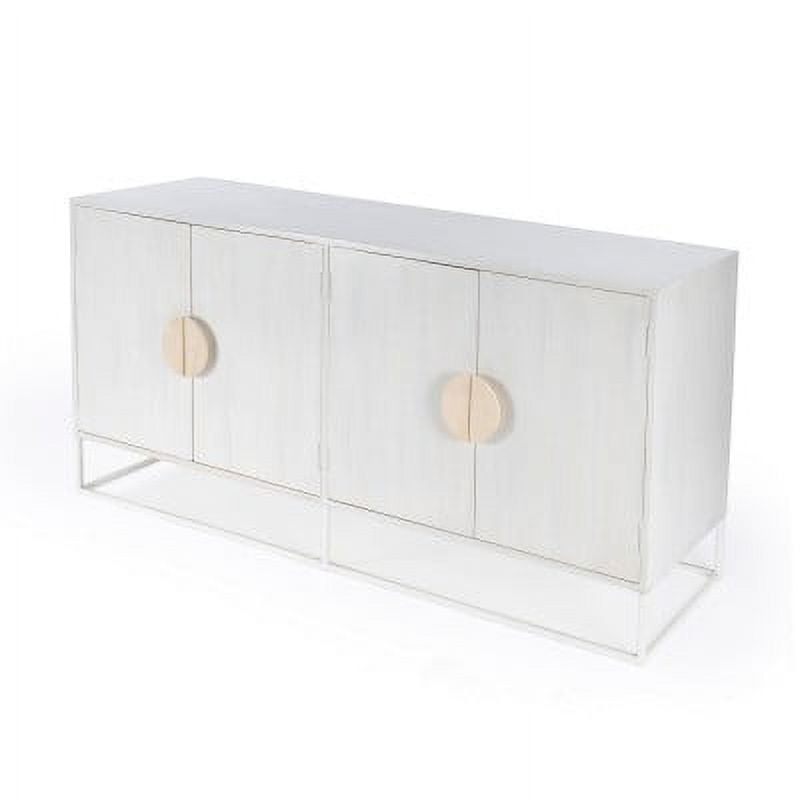 Butler Specialty Lennasa White  Wooden Sideboard