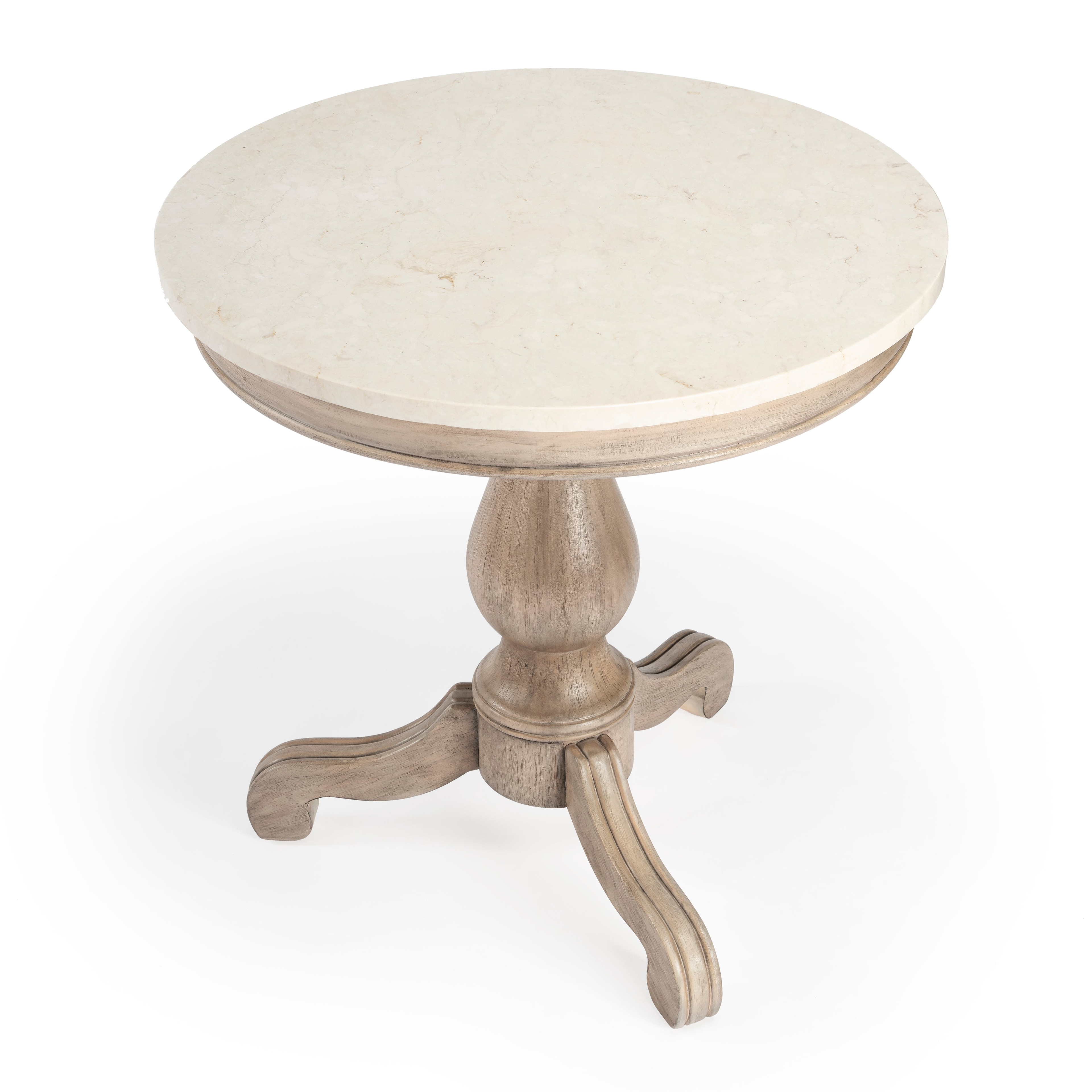 Butler Specialty Danielle Marble Accent Table In Brown