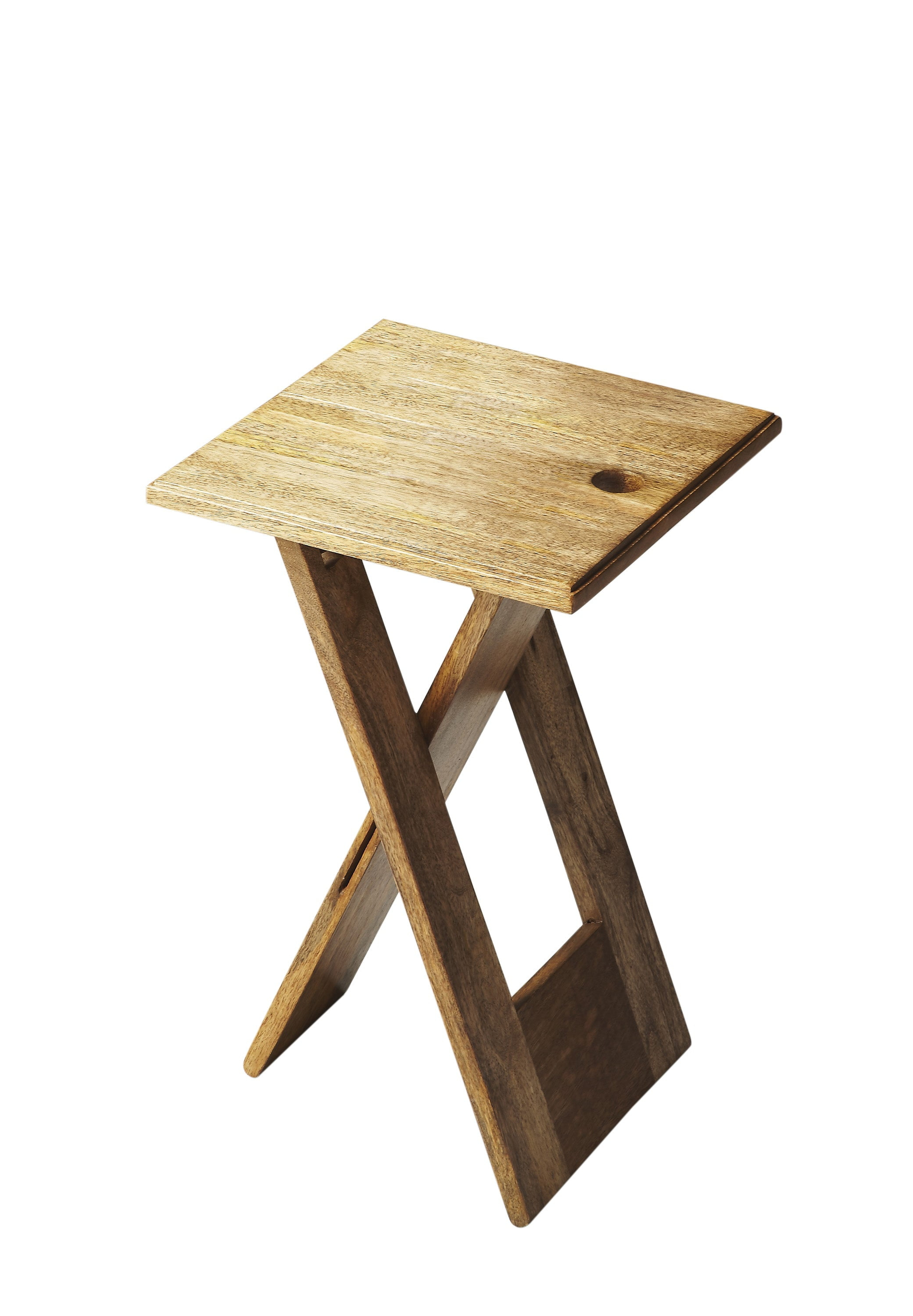 Butler Specialty Hammond Natural Wood Folding Table