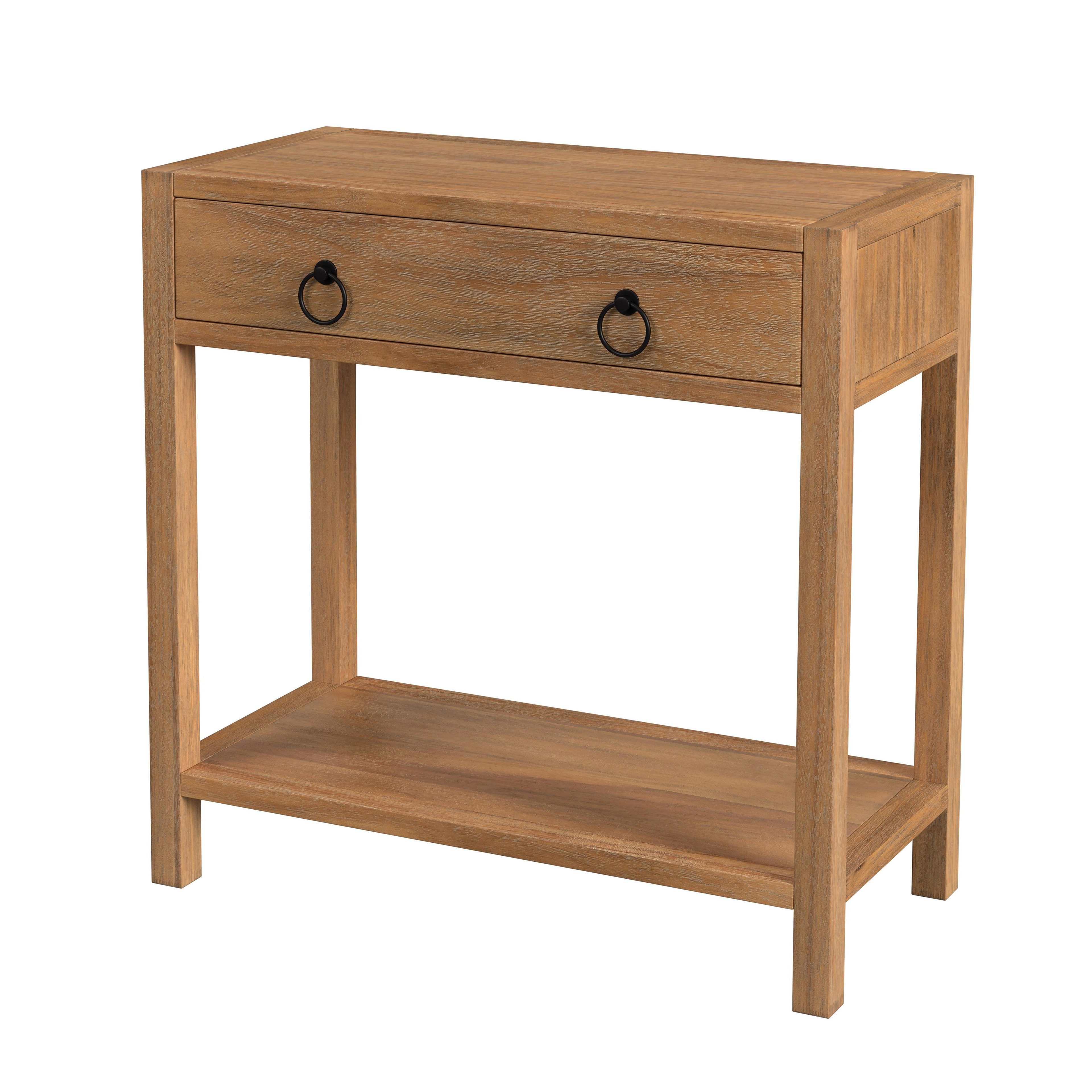 Butler Specialty Lark 30" Natural Wood 1 Drawer Nightstand