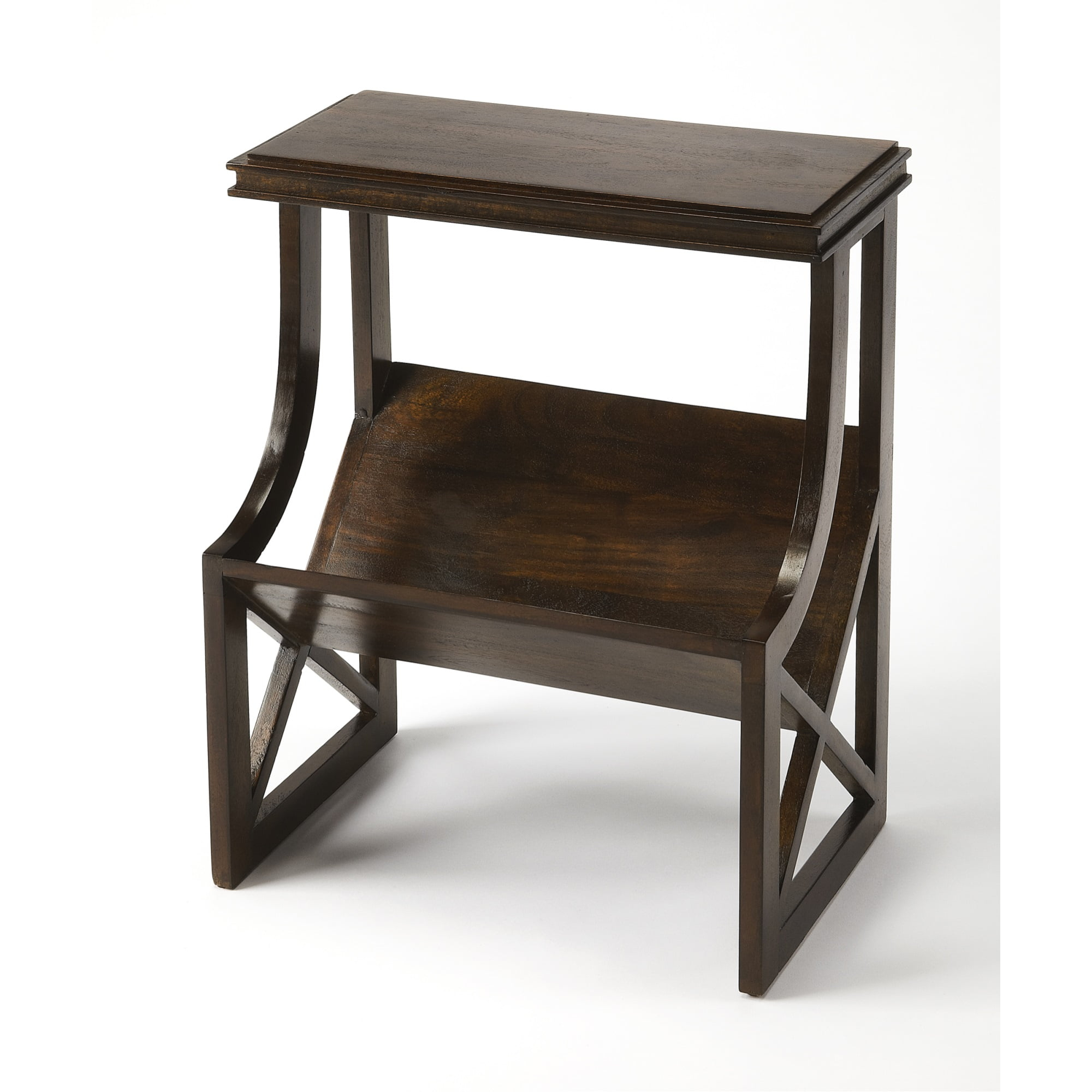 Butler Specialty Pascal Wood Book Table In Dark Brown