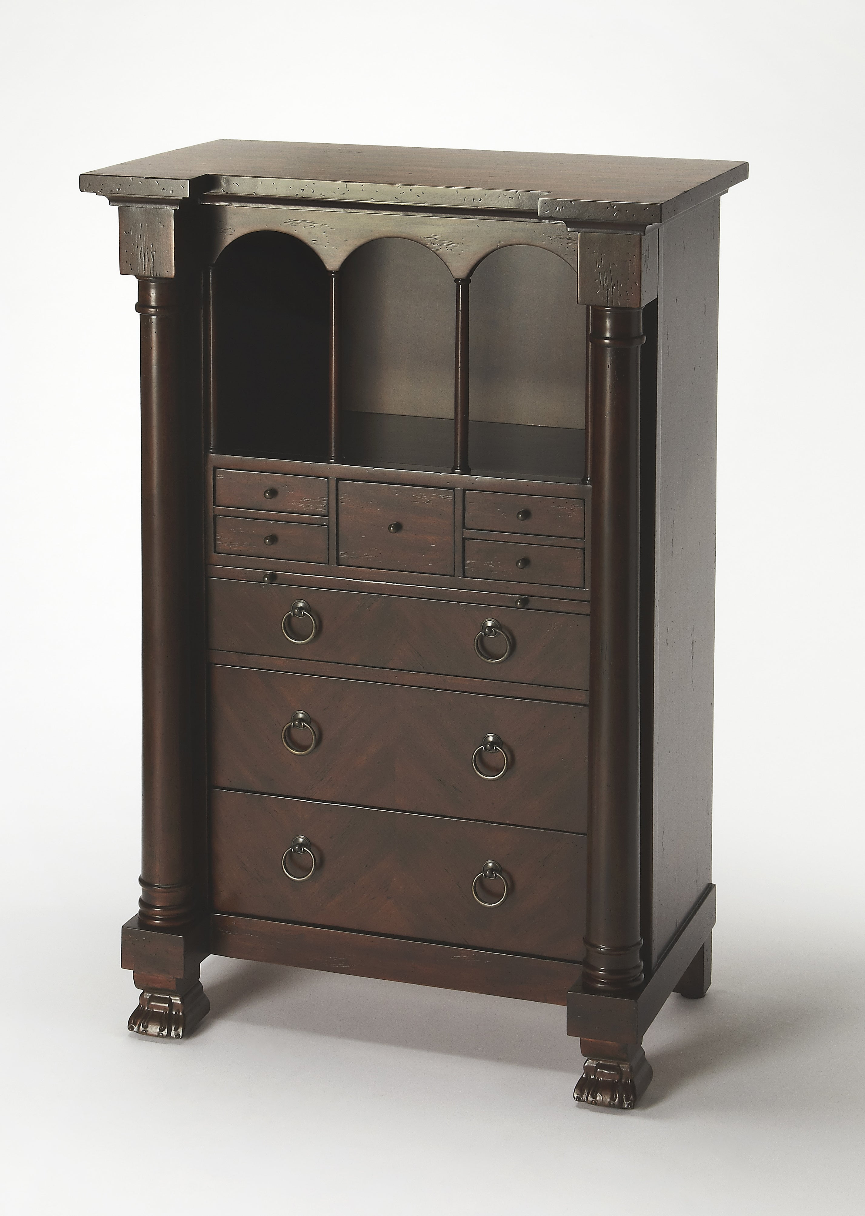 Butler Specialty Smithsonian Castle Secretary in Heirloom