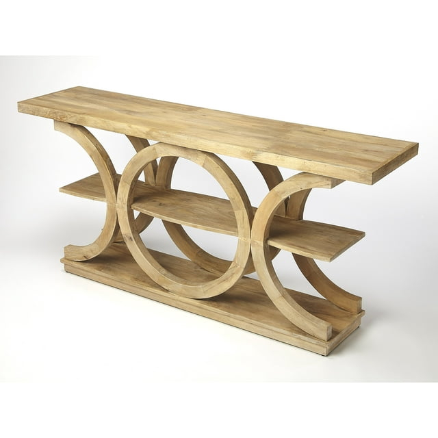 Butler Specialty Stowe Rustic Modern Console Table In Brown
