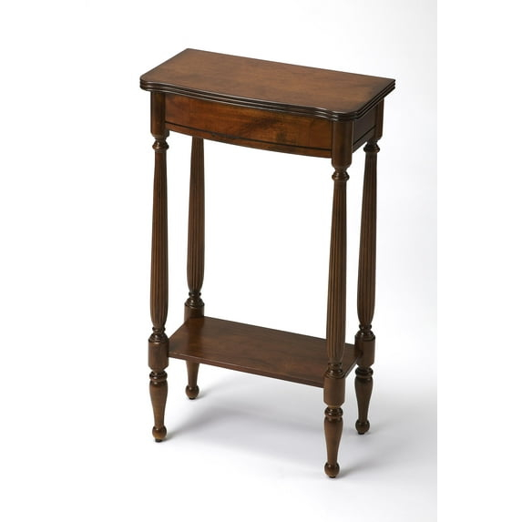 Starlight Canyon Home Medium Brown Narrow Console Table for Living Room and Entryway Spaces