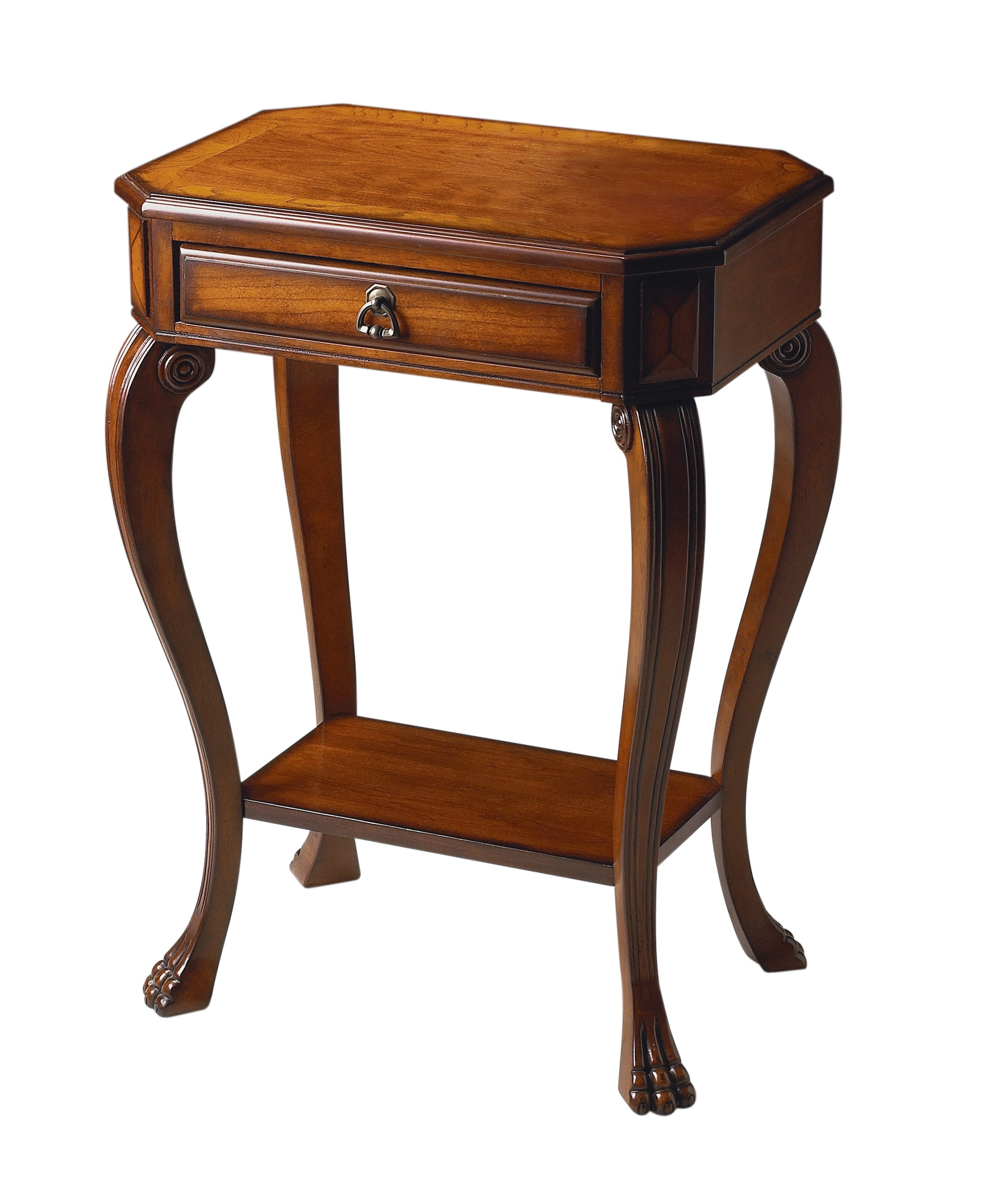 Butler Specialty Traditional Console Table In Olive Ash Burl