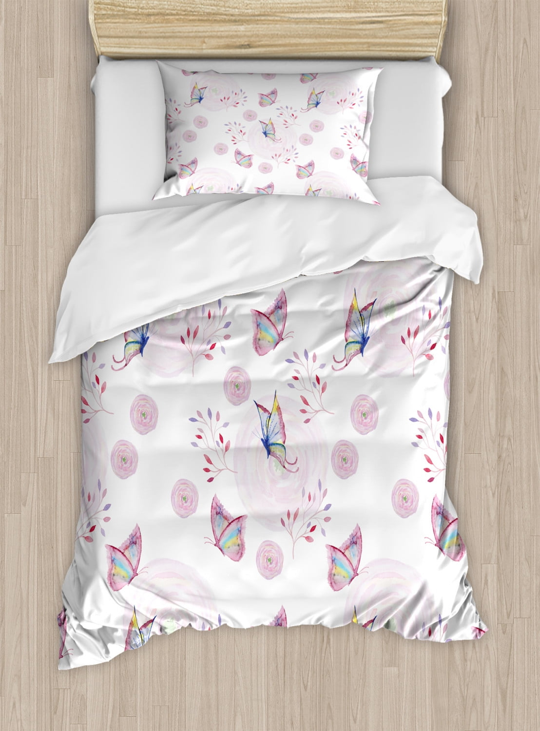 Butterfly Cottage Americana Duvet Cover Set