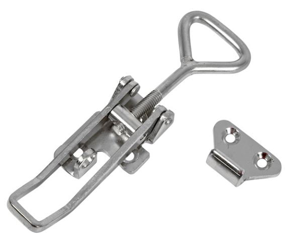 Buyers Products Draw Latch,Silver,1 in H 3049352