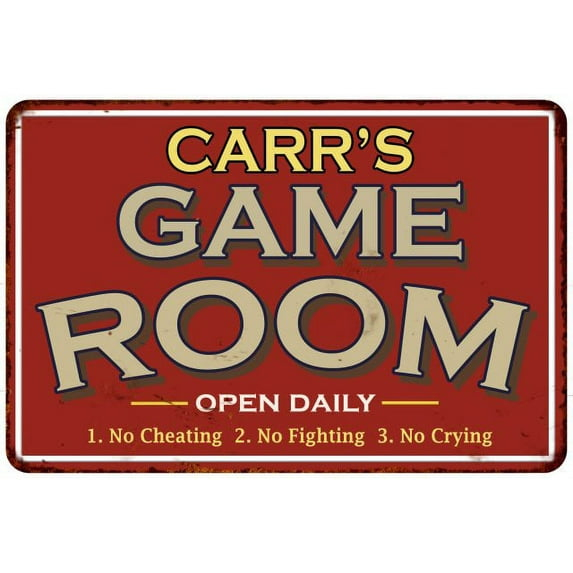 Game Room Sign Rustic Wall decor Gameroom Signs Home Vintage Decorations Games Arcade Retro Video Gamer Art Gaming wall art Size: 8 x 12 Inches