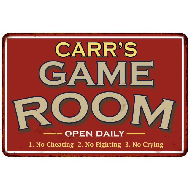 Game Room Sign Rustic Wall decor Gameroom Signs Home Vintage Decorations Games Arcade Retro Video Gamer Art Gaming wall art Size: 8 x 12 Inches