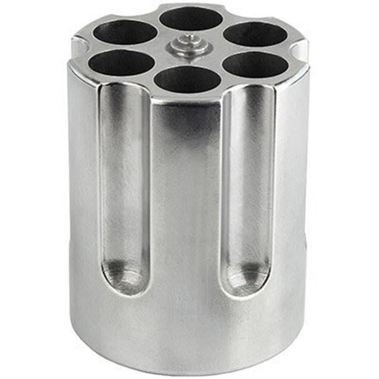 CBG CBG-1007 Portalápices con Cilindro de Revólver Aluminio Fundido&44; Plata
