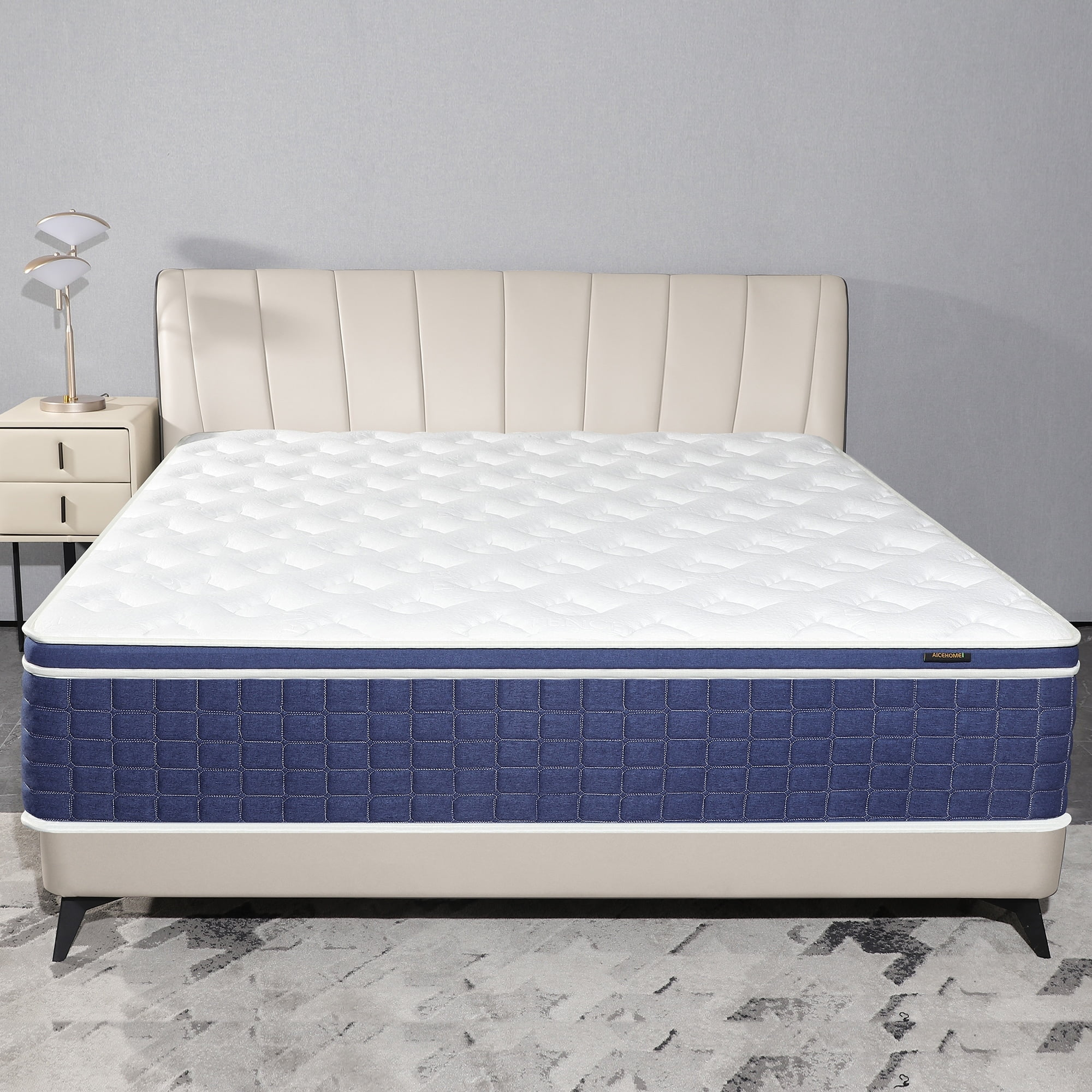 CHENVI 12 inch Medium Firm Hybrid Mattress with Individually Pocket Spring King