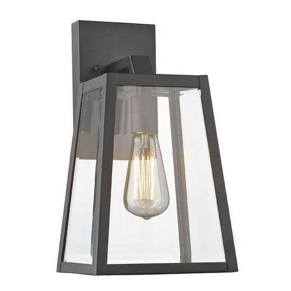Chloe Lighting Leodegrance Transitional 1 Light Rubbed Bronze Outdoor Wall Sconce 11" Height