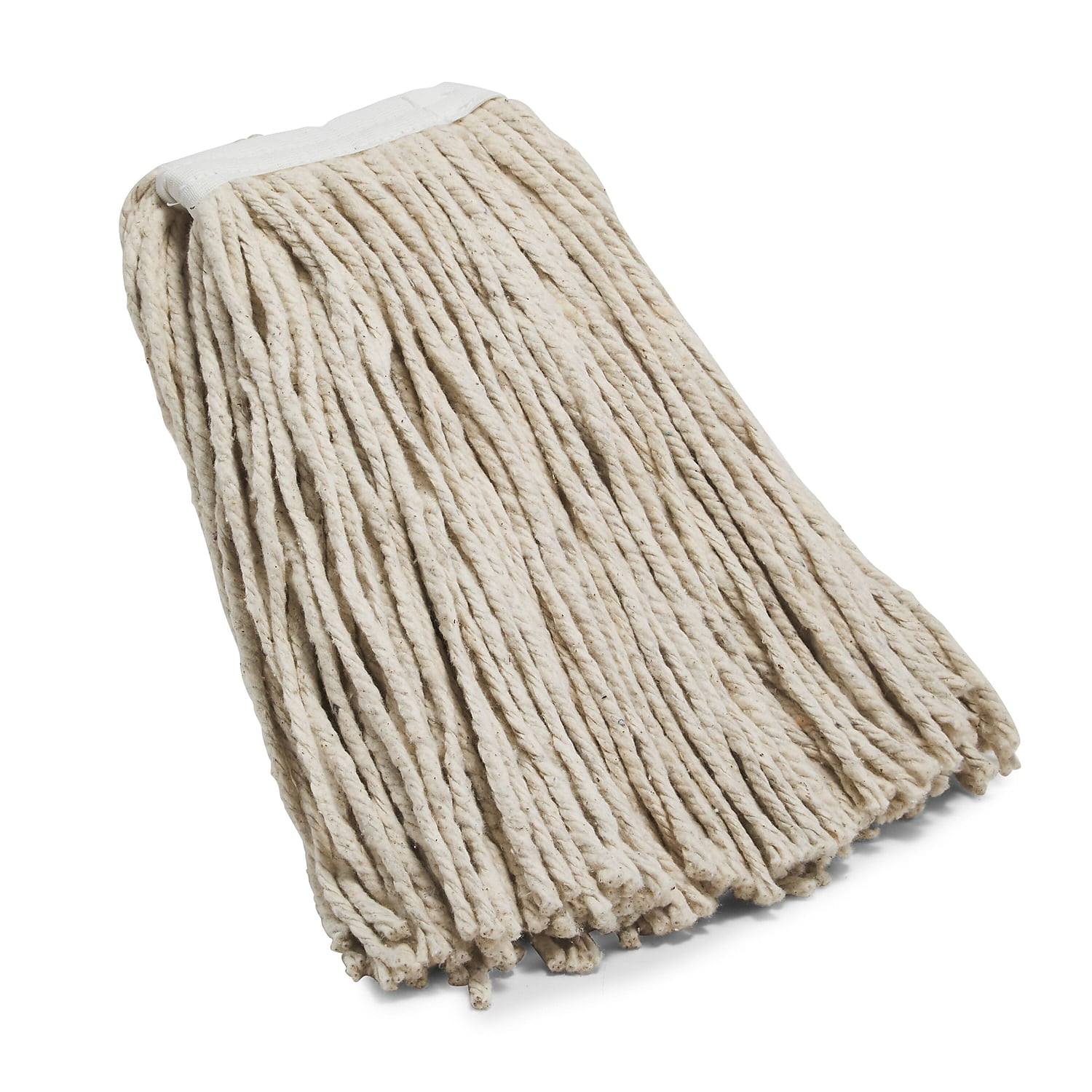 COASTWIDE Cut-End Wet Mop Head #16 Cotton 1" Headband White CW57742