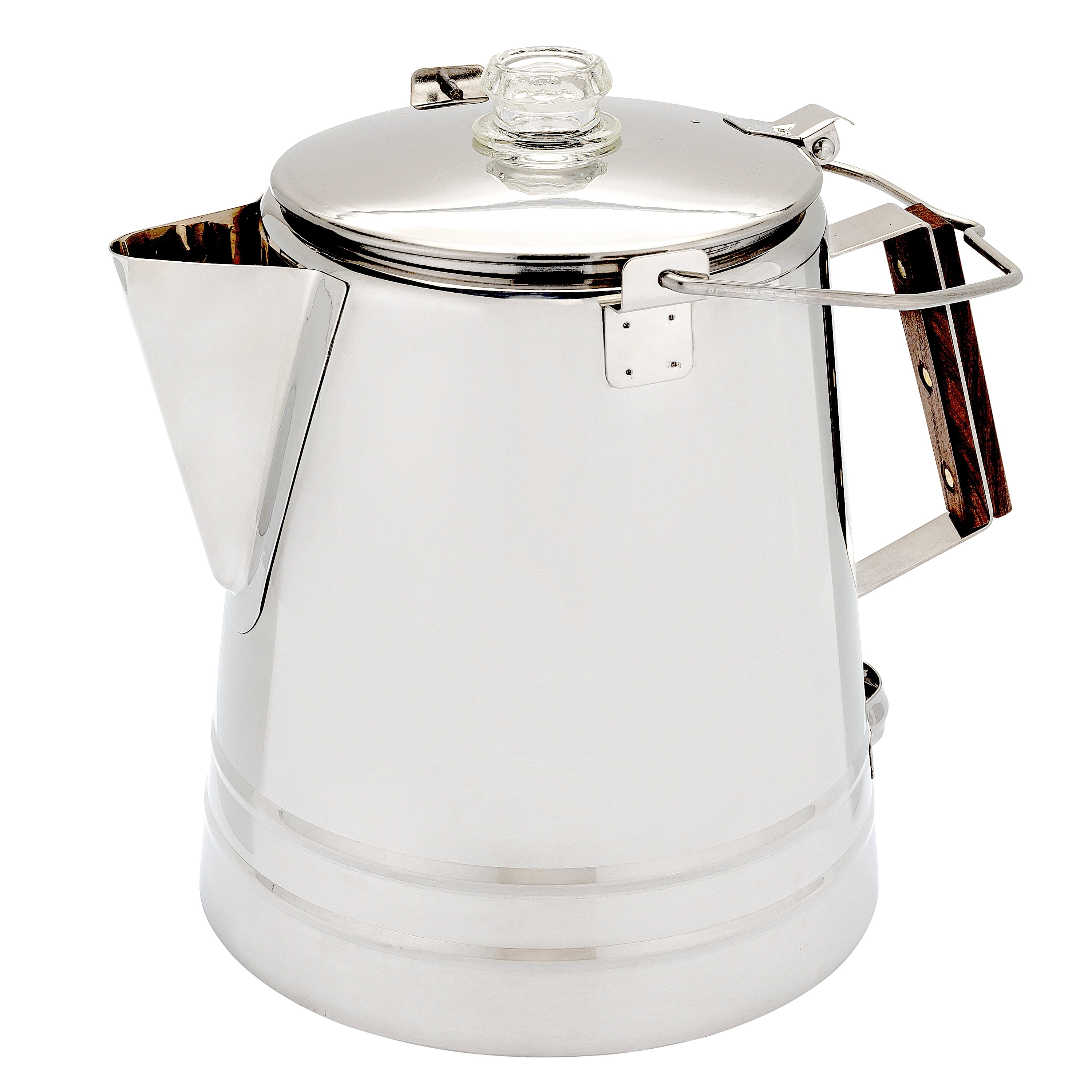 COLETTI Scoutmaster 24-Cup Stainless Steel Coffee Percolators