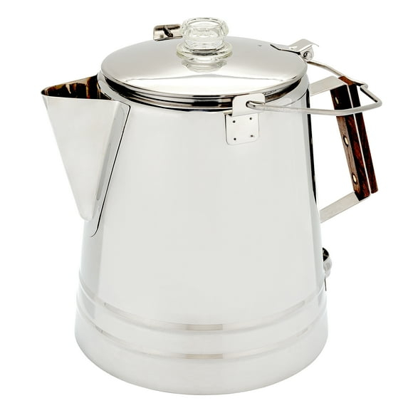 COLETTI Scoutmaster 24-Cup Stainless Steel Coffee Percolators