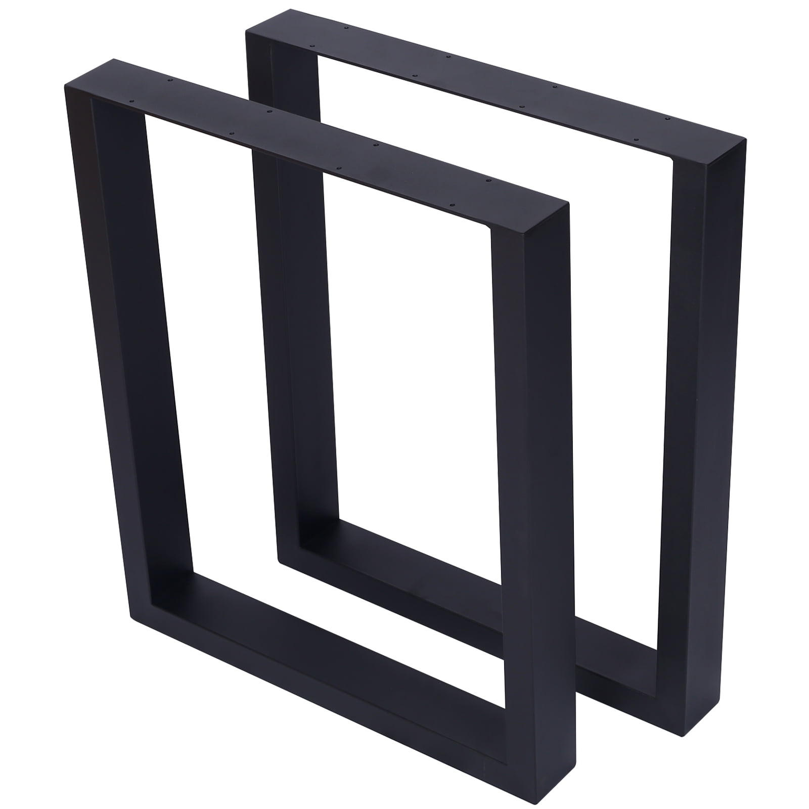 Square Table Legs Set of 2, Table Legs with Pre-Drilled Holes, with The Maximum Load Weight of 2204lbs, 28 x 24" for Table Desk Replacement