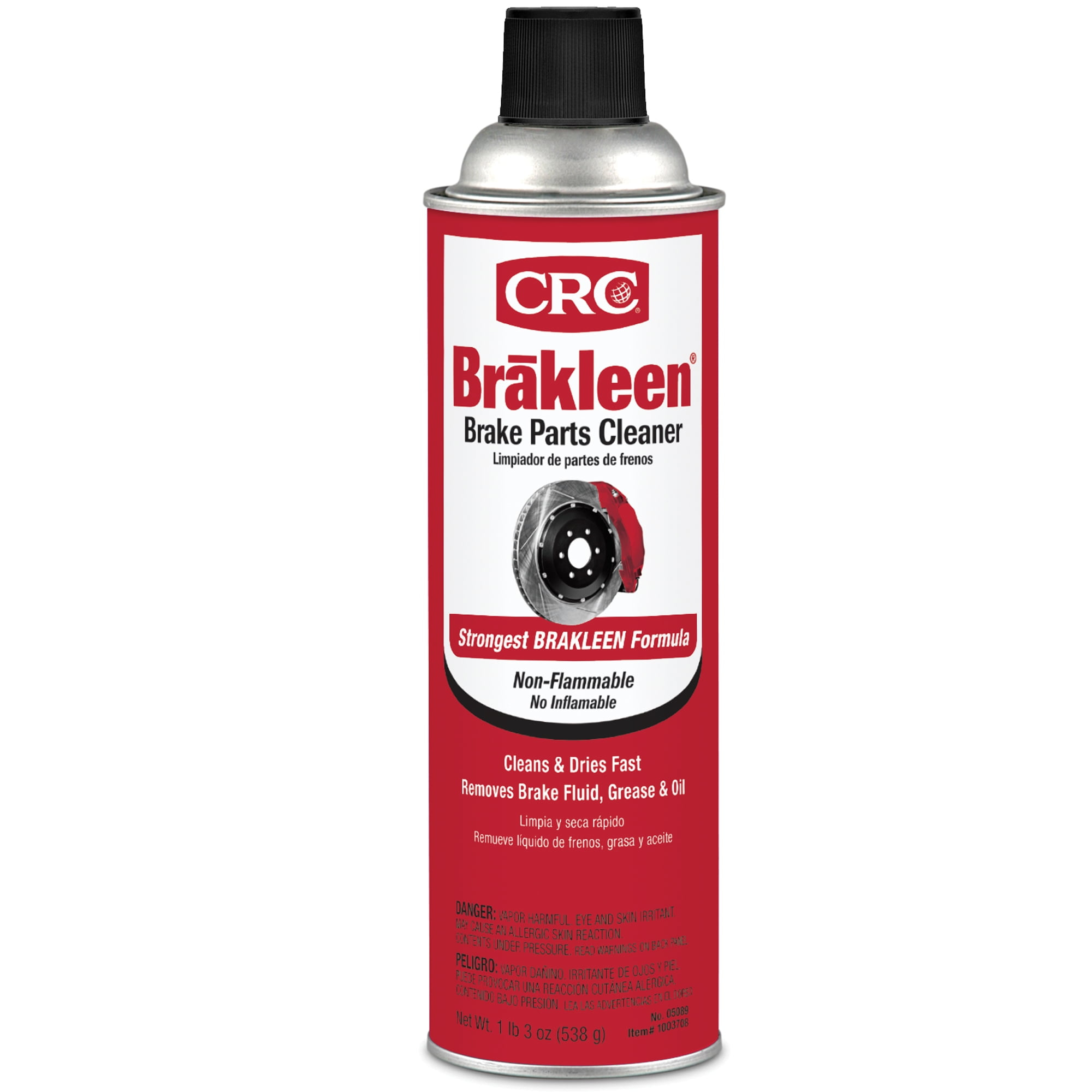 CRC 05089 Brakleen Non-Flammable Brake Parts Cleaner - 19 oz.