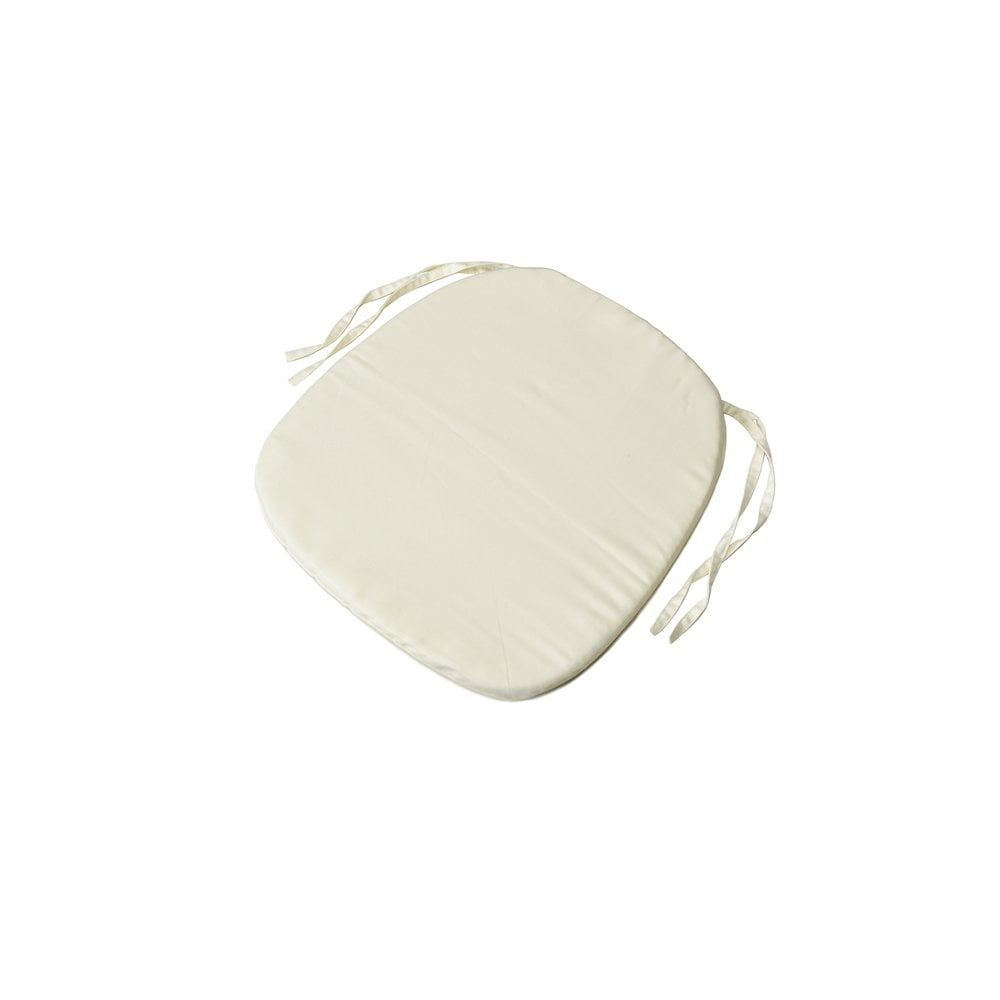 CSP Chiavari 1" Slip Cover Cushion Tie Back-Ivory