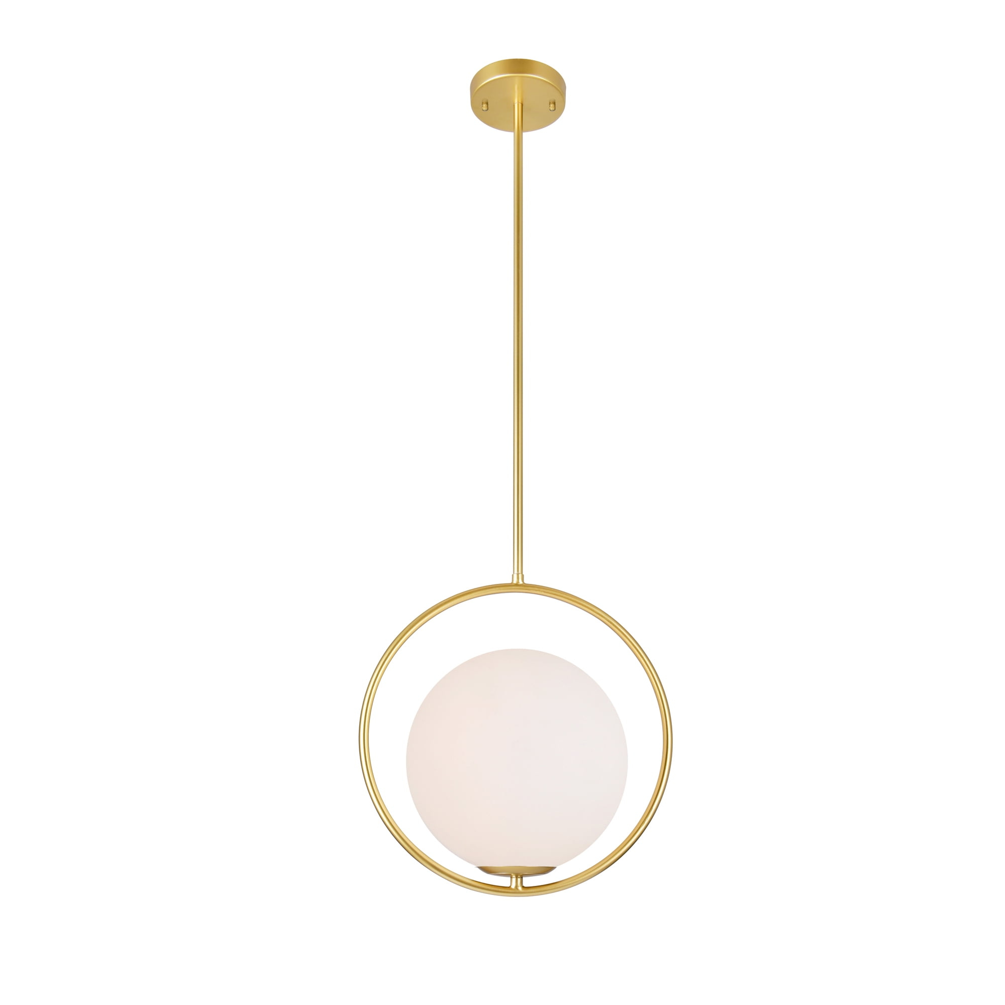 CWI Lighting Celeste 1 Light Contemporary Metal Mini Pendant in Gold