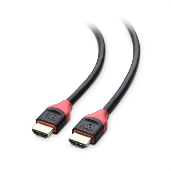 Cable Matters 48Gbps Ultra HD 8K HDMI Cable 3.3 ft / 1m with 8K @120Hz, 4K @240Hz and HDR Support for PS5, Xbox Series X/S, RTX3080 / 3090, RX 6800/6900, Apple TV, and More - Red