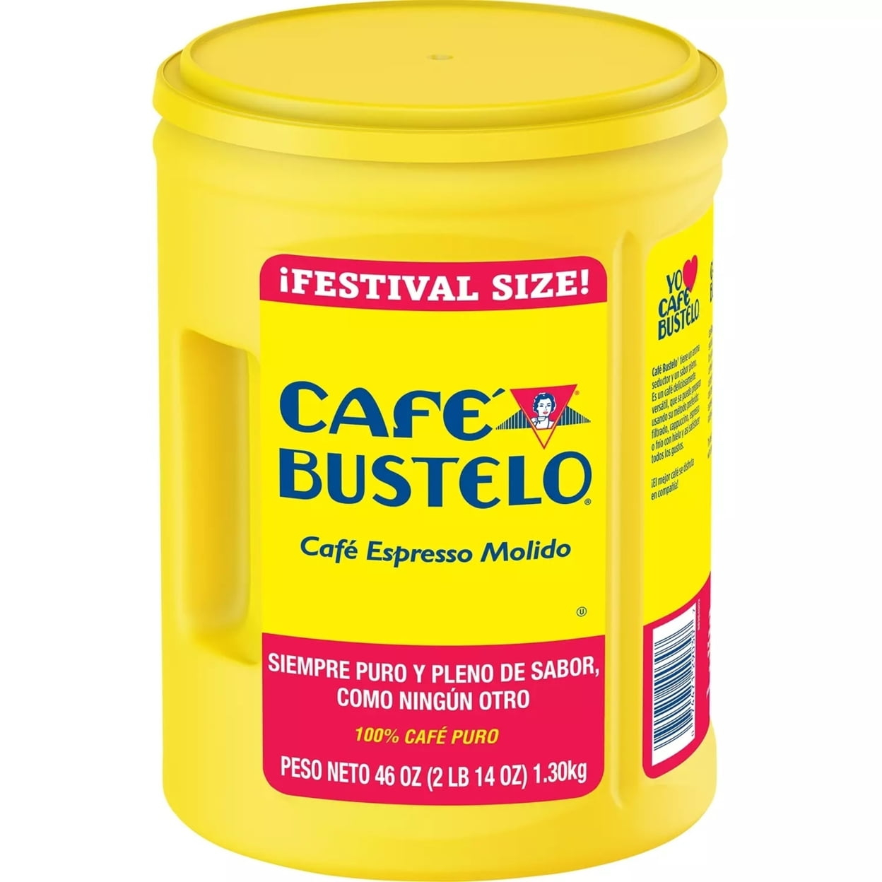 Festival Size Dark Roast Ground Coffee Canister, 46 Ounce